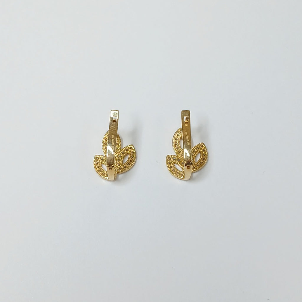 BROQUELES ORO 14K 2.4 (NUEVO)