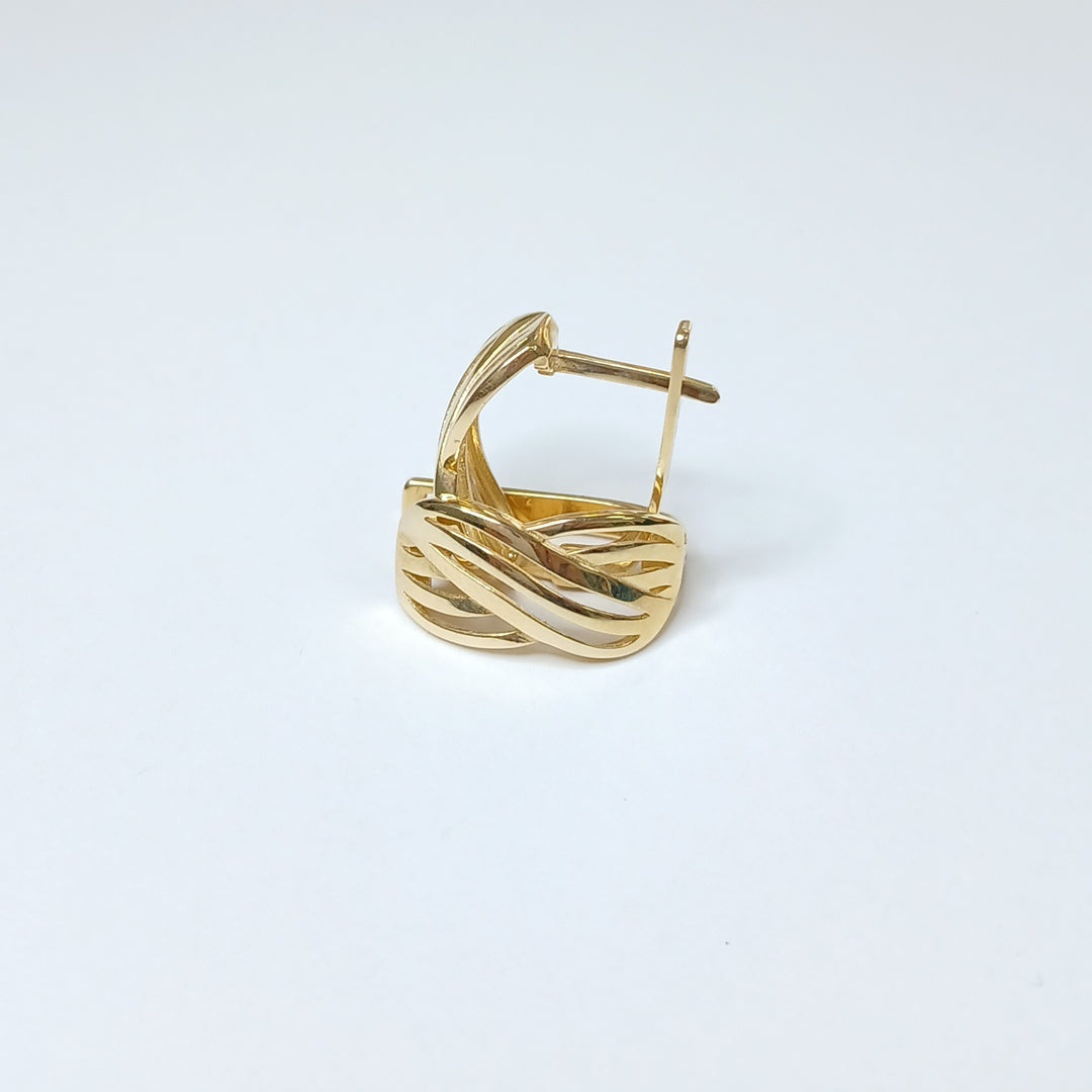 BROQUELES ORO 14K 3.7 (NUEVO)