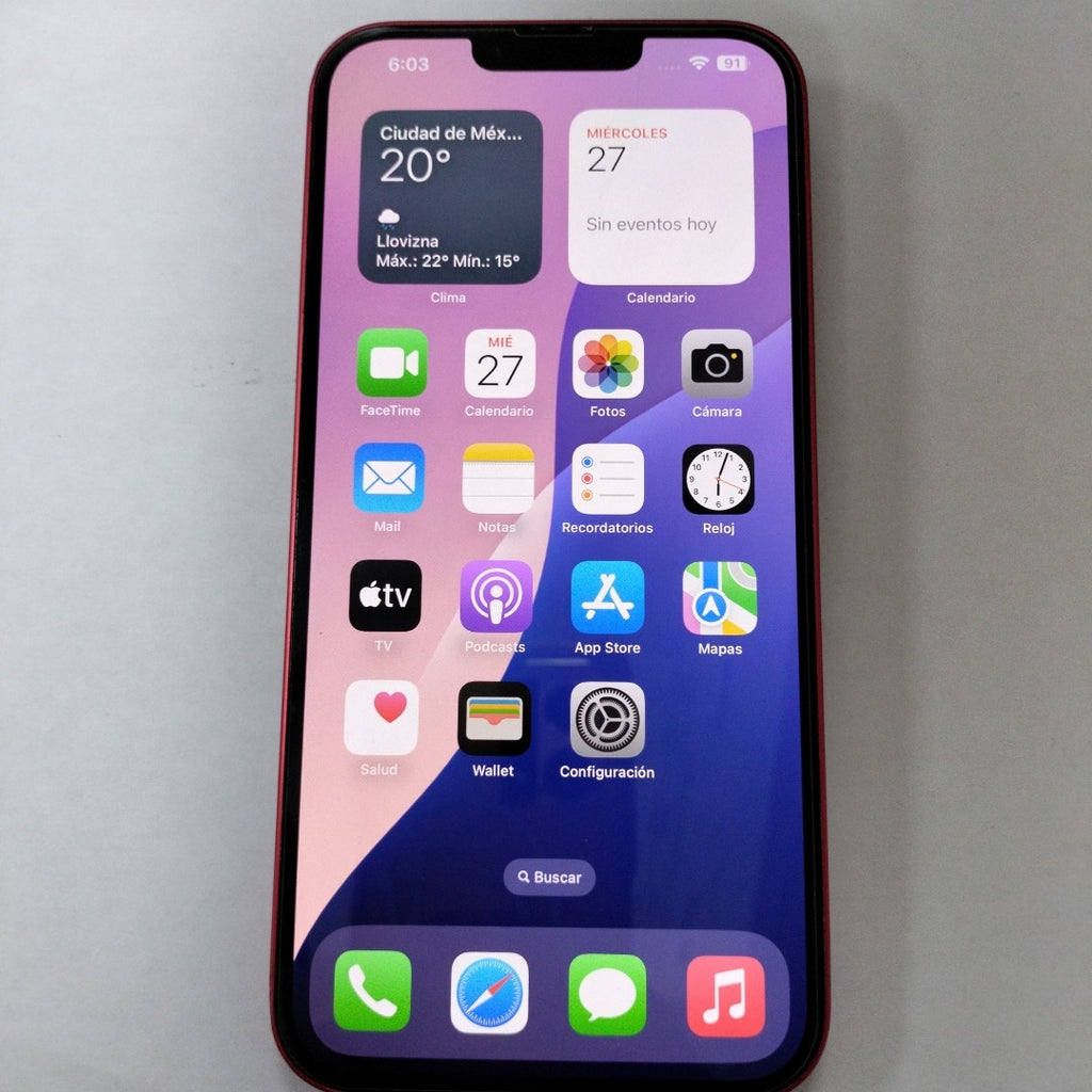 CELULAR APPLE IPHONE 14 PLUS A2885 128 GB 6 GB RAM (SEMINUEVO)