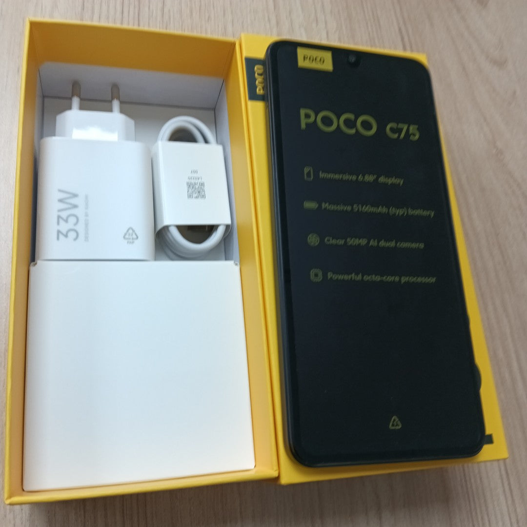 CELULAR XIAOMI POCO C75 2410FPCC5G (2024) 256 GB 8 GB RAM (SEMINUEVO)