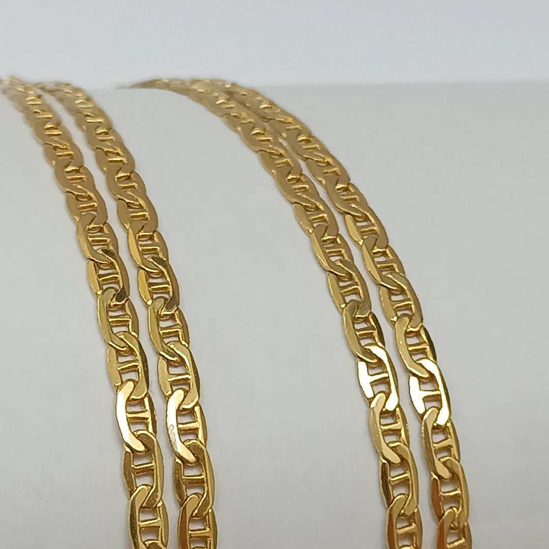 CADENAS GUCHI ORO 14K 11.1 (NUEVO)