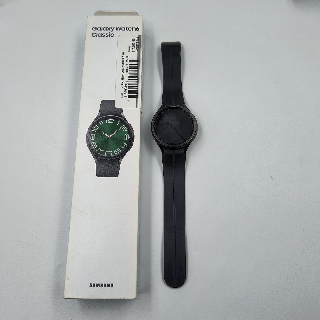 SMARTWATCH SAMSUNG GALAXY WATCH 6 CLASSIC SM-R960 47 MM GPS (SEMINUEVO)