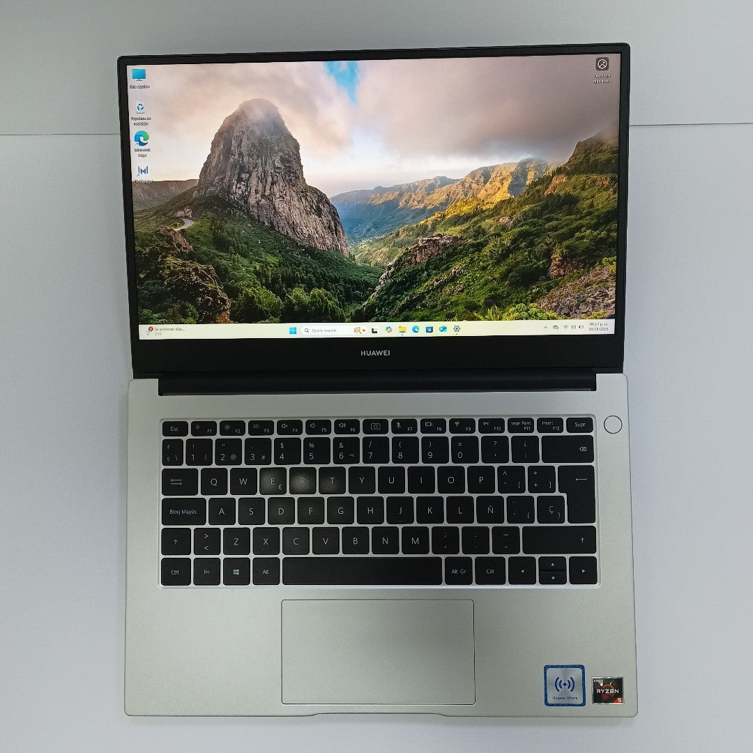 LAPTOP HUAWEI MATEBOOK D14 NBL-WAQ9R (2022) 512 GB SSD 8 GB RAM (SEMINUEVO)