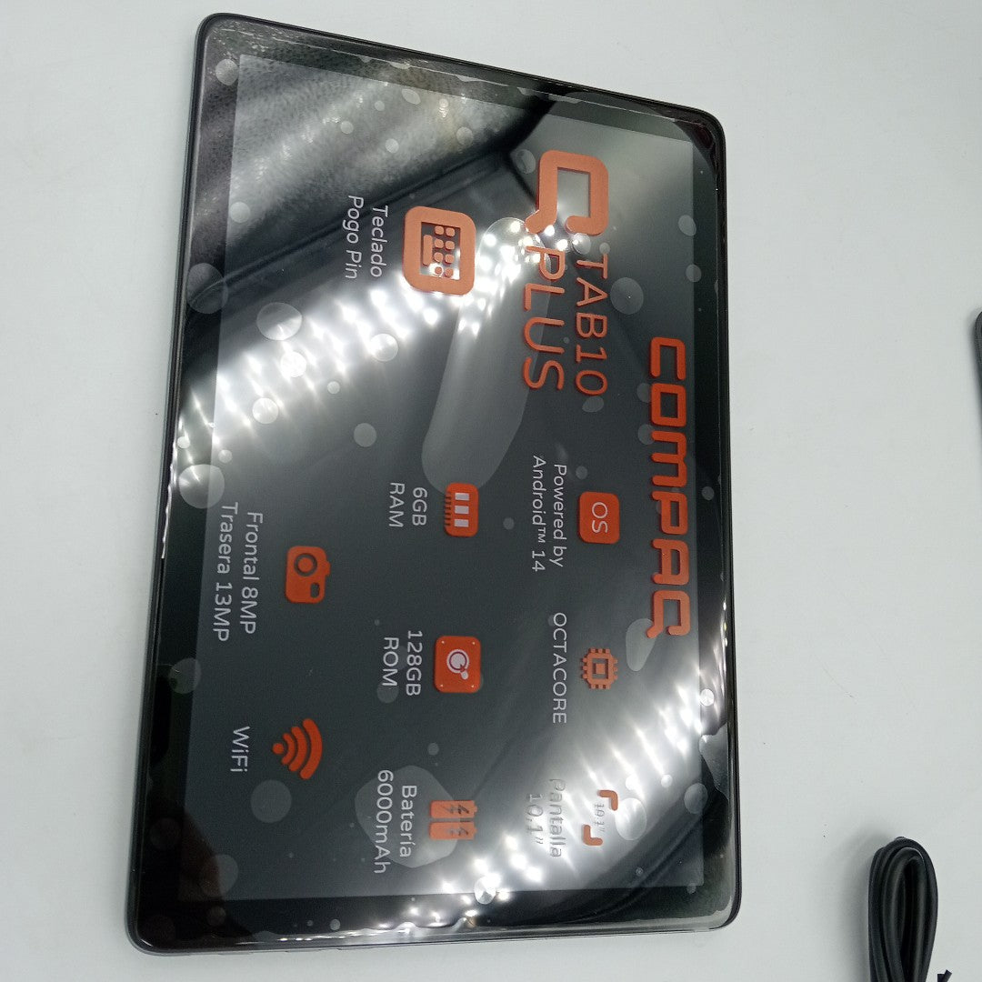 TABLETA COMPAQ QTAB10PLUS 128 GB 6 GB RAM (SEMINUEVO)