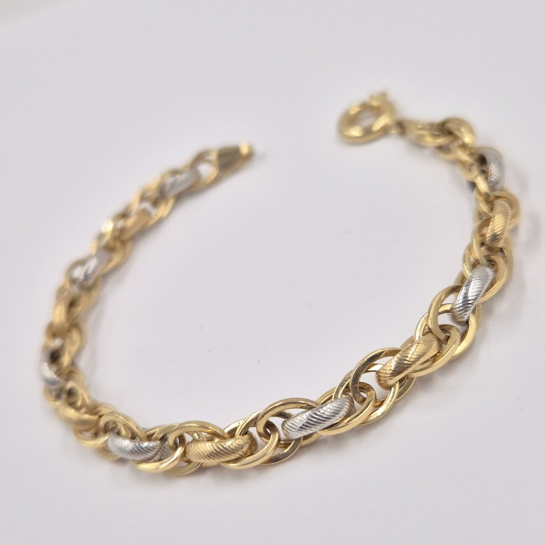 PULSERAS DAMA ORO 14K 6.6 (NUEVO)