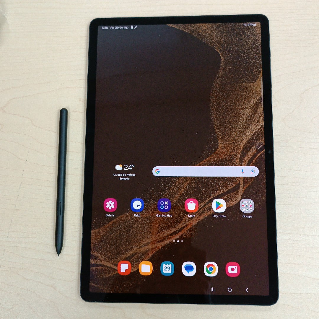 TABLETA SAMSUNG GALAXY TAB S8+ SM-X800 256 GB 8 GB RAM (SEMINUEVO)