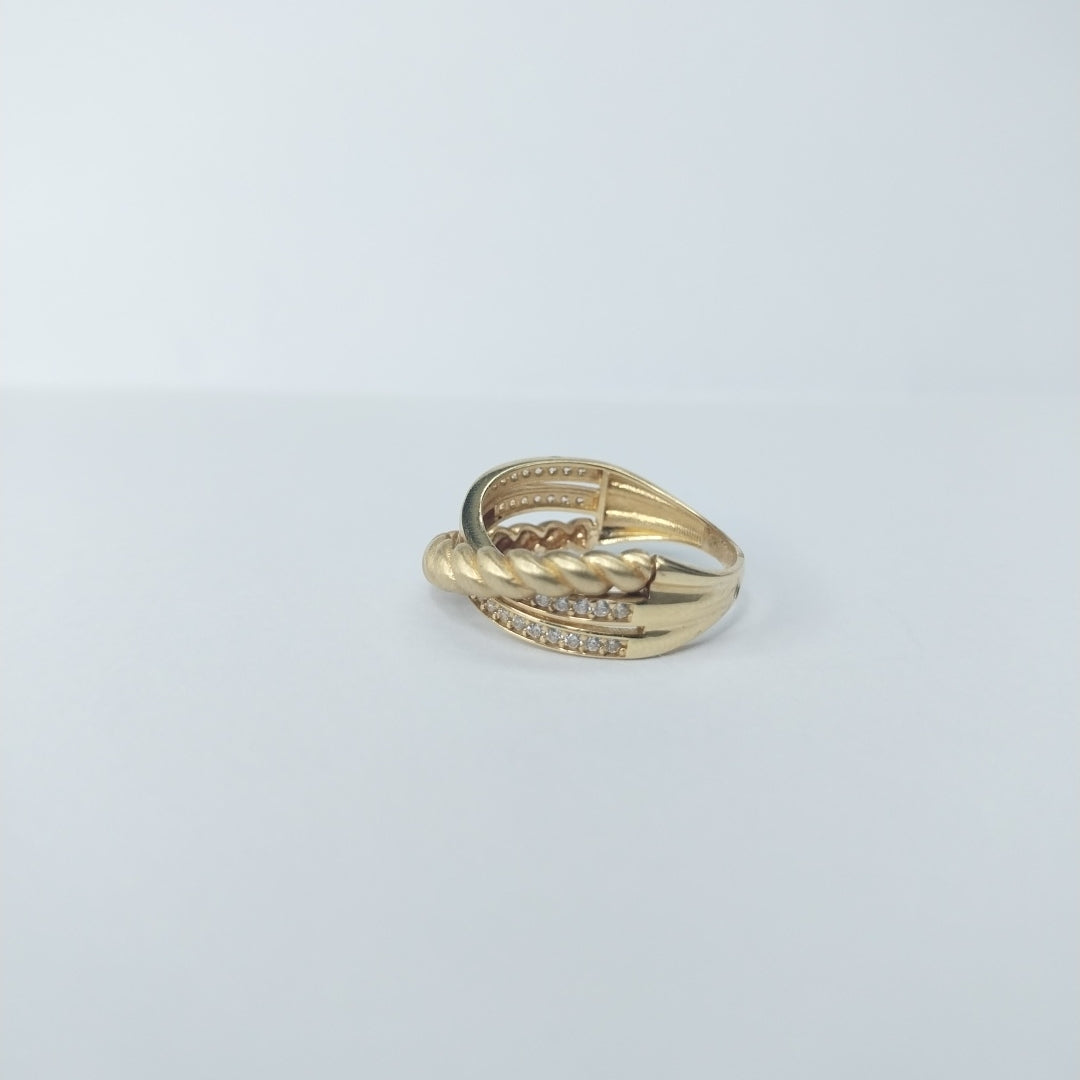 ANILLOS DAMA ORO 14K 3 (NUEVO)