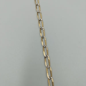 CADENA ORO,RODIADO 8 K 8,50 GRMS (SEMINUEVO)