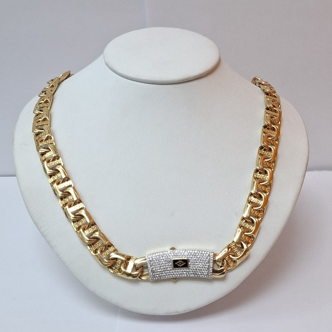 CADENA. ORO. 14 K 56 GRMS (SEMINUEVO)