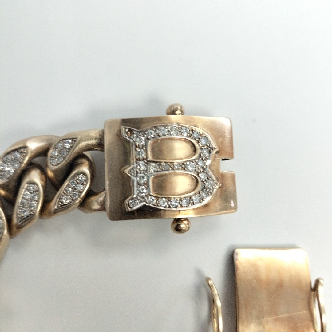 PULSERA. ORO. 14 K 216.9 GRMS (SEMINUEVO)