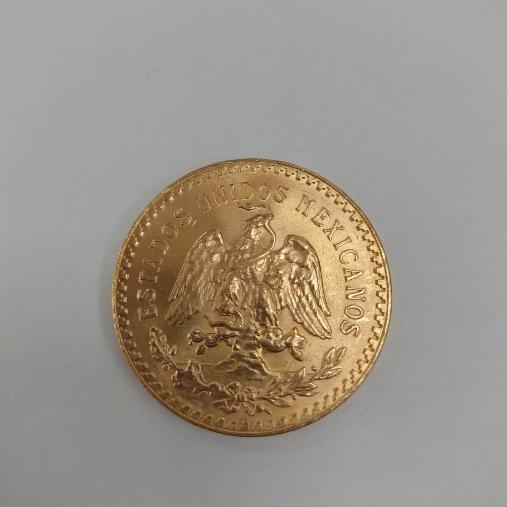 K1 41,60 GRMS - DTO. 0,00 GRMS - 21 K - AVALÚO 76003,20 * IDENTIFICACIÓN MONEDA NOMINATIVA * MONEDAS PESOS 50 PESOS (SEMINUEVO)