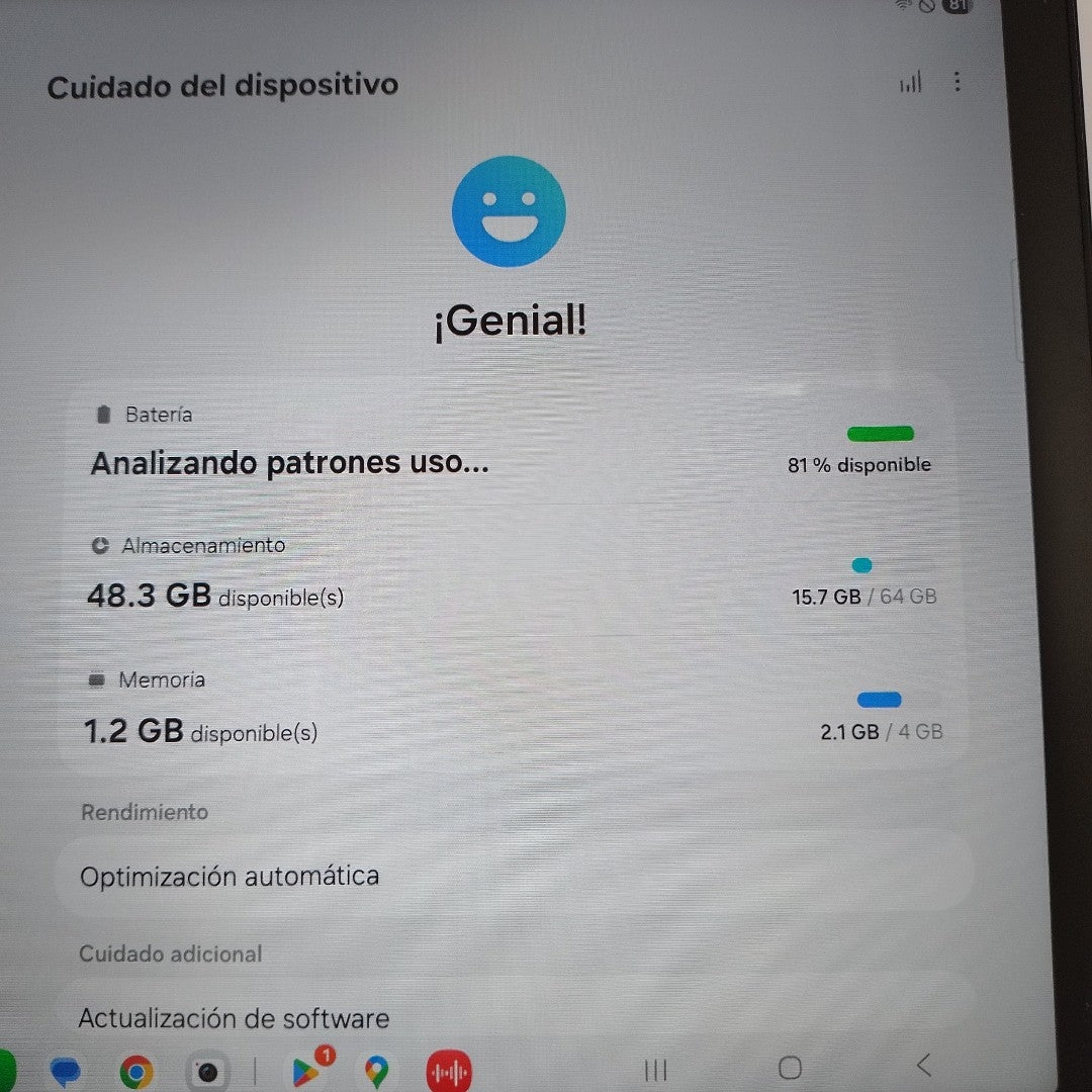 TABLETA SAMSUNG GALAXY TAB A9+ 5G SM-X218U (2023) 64 GB 4 GB RAM (SEMINUEVO)