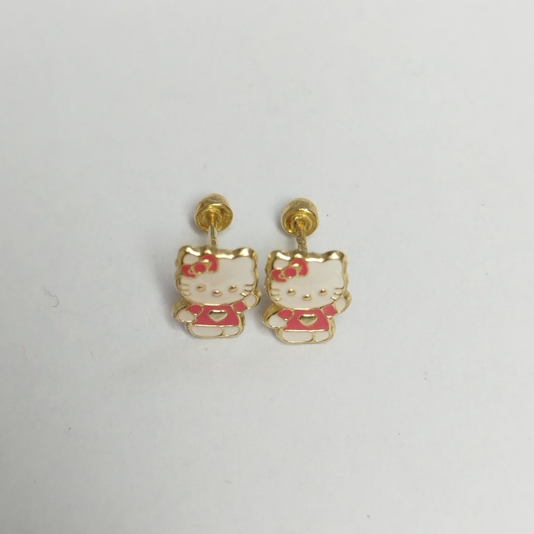 BROQUELES ORO 10K 1 (NUEVO)