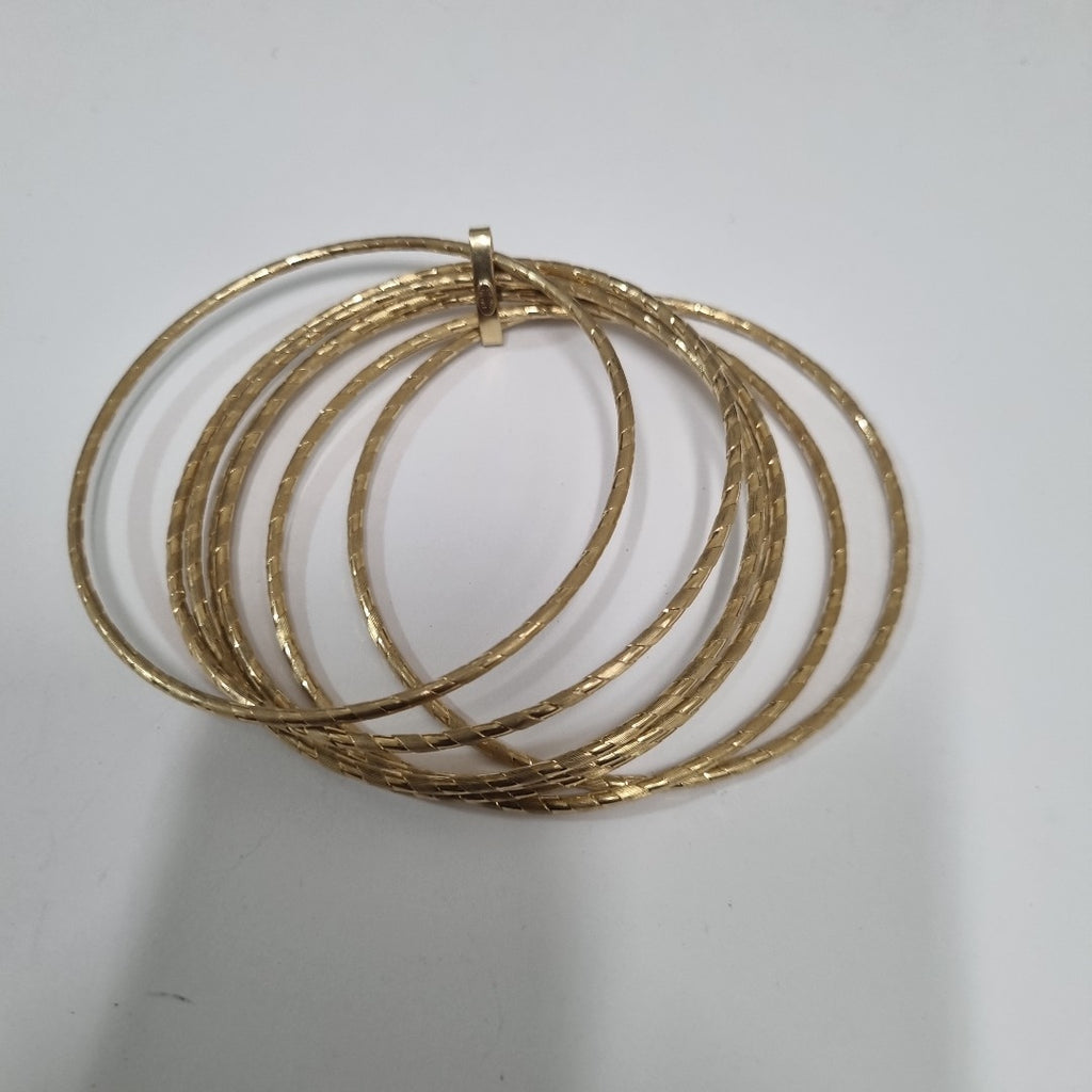 SEMANARIO DE PULSERAS ORO 14 K 21,50 GRMS (SEMINUEVO)