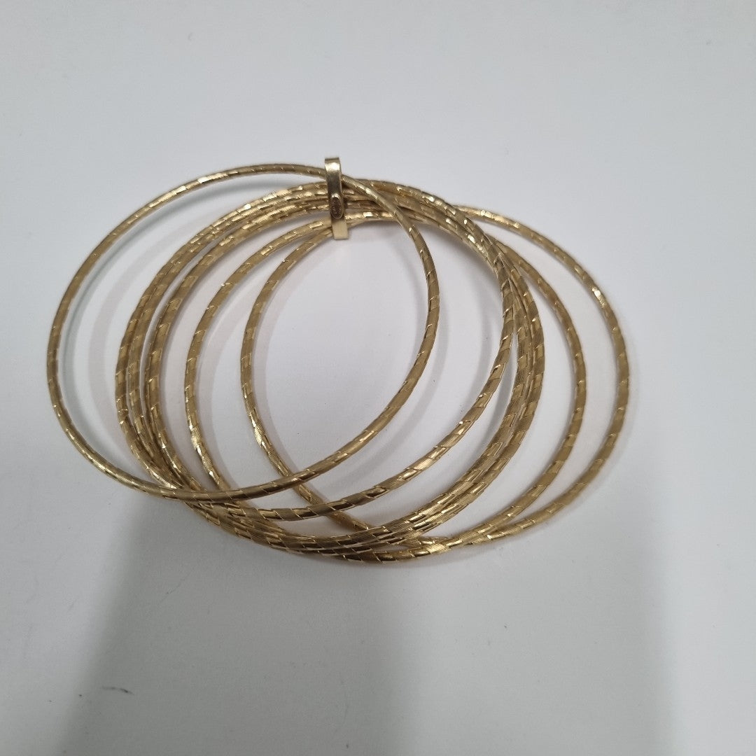 SEMANARIO DE PULSERAS ORO 14 K 21,50 GRMS (SEMINUEVO)