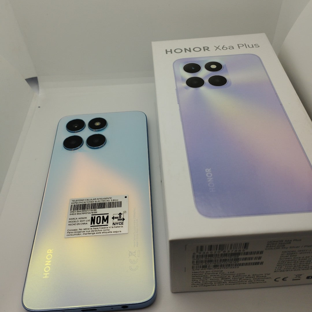 CELULAR HONOR X6A WDY-LX3 (2023) 256 GB 6 GB RAM (SEMINUEVO)
