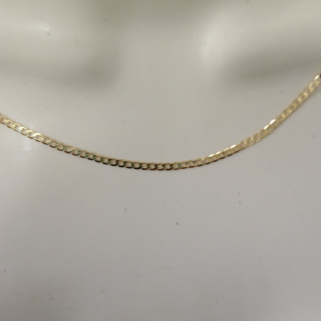 CADENAS BARBADA AMARILLA ORO 10K 3.5 (NUEVO)