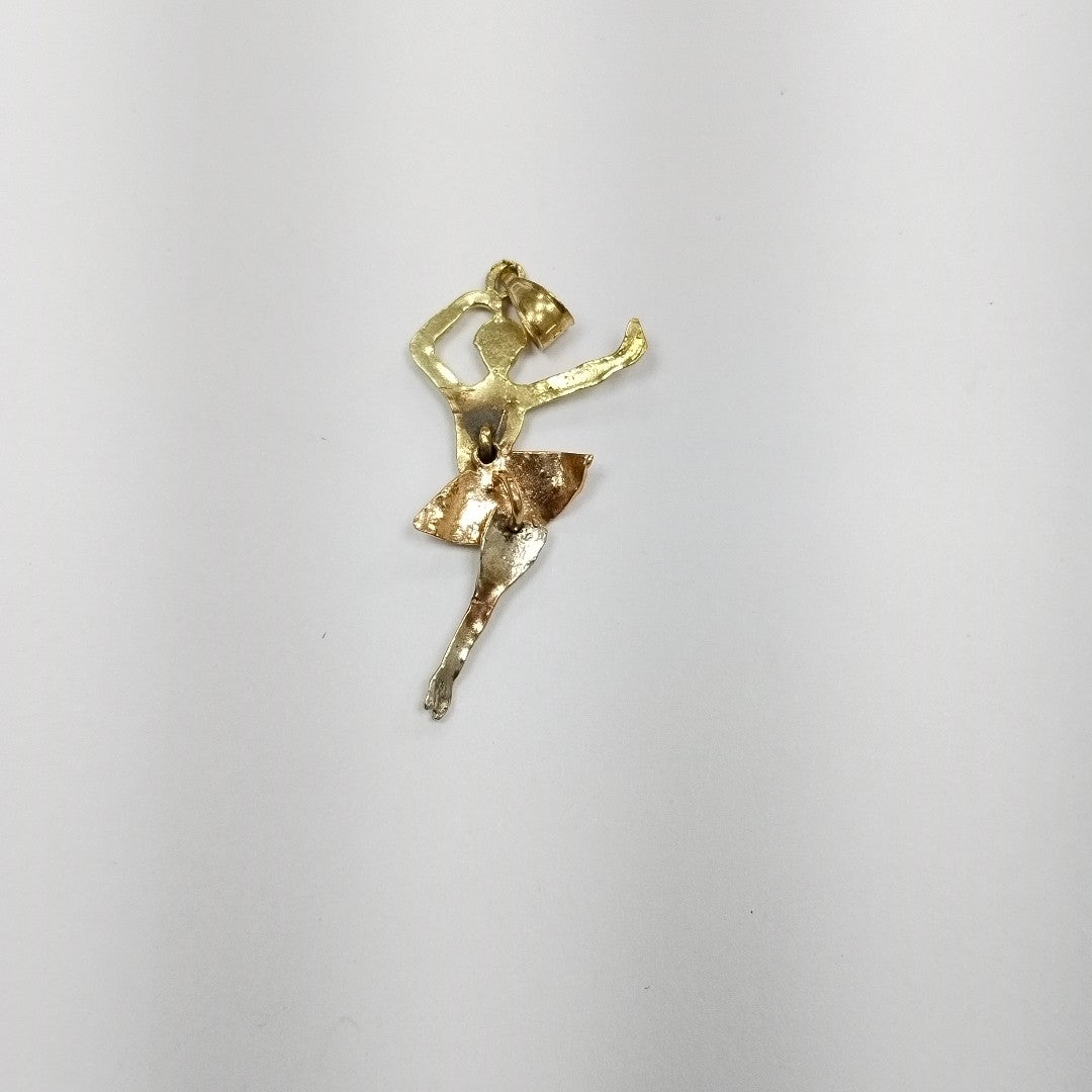 DIJE ORO,ORO COMBINADO 14 K 2,80 GRMS (SEMINUEVO)