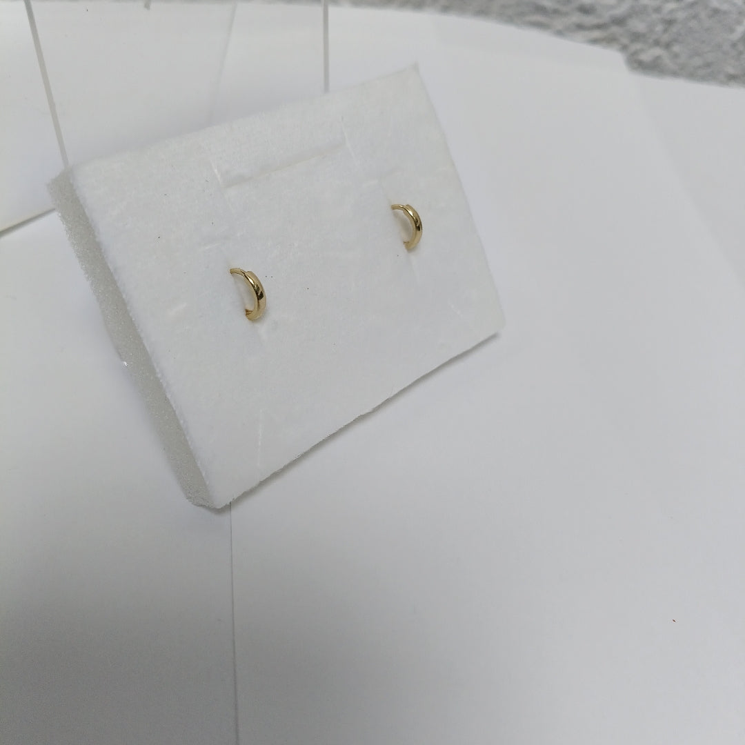 ARRACADAS PAR ORO 14 K 1,40 GRMS (SEMINUEVO)