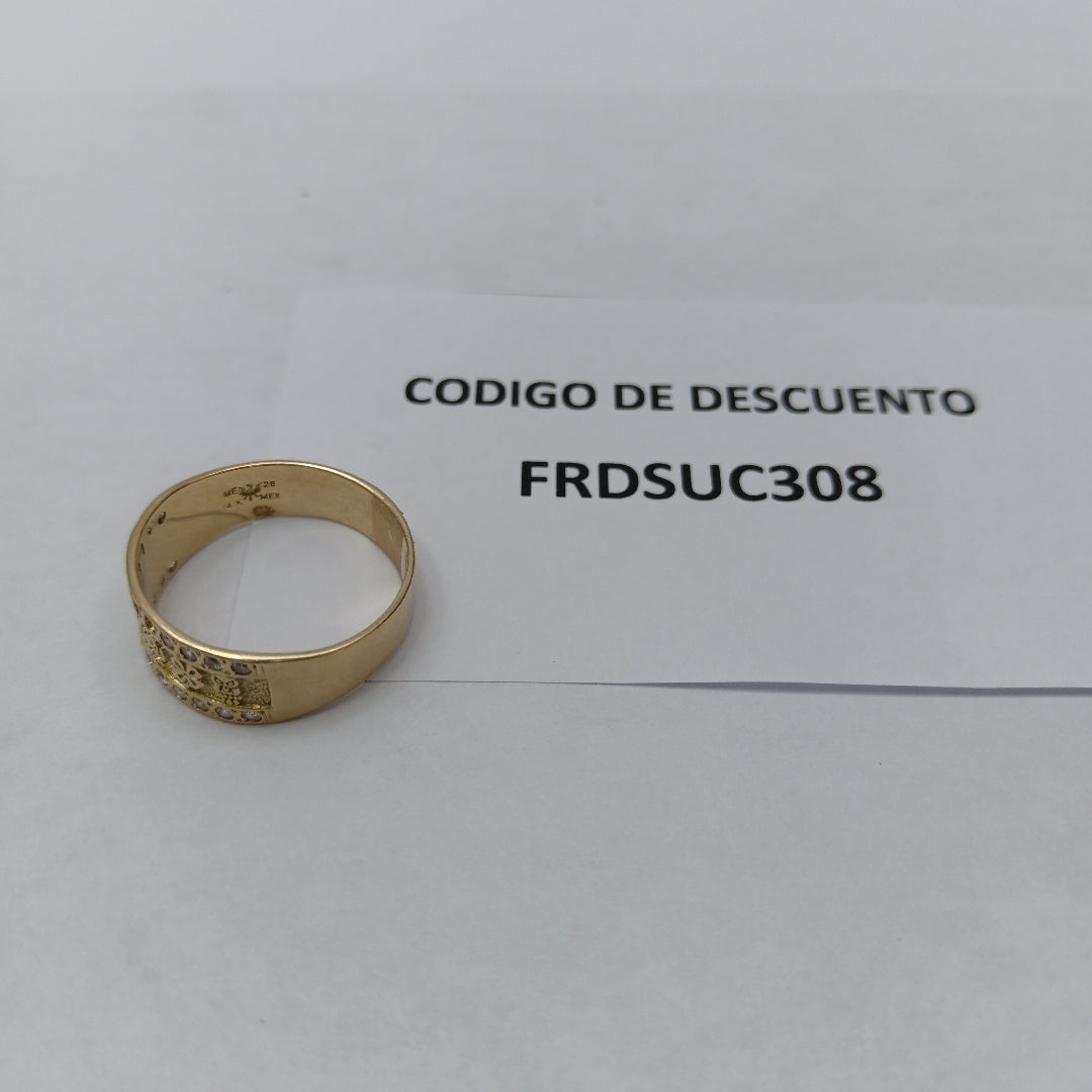 ANILLITO. ORO. 14 K 5.5 GRMS (SEMINUEVO)
