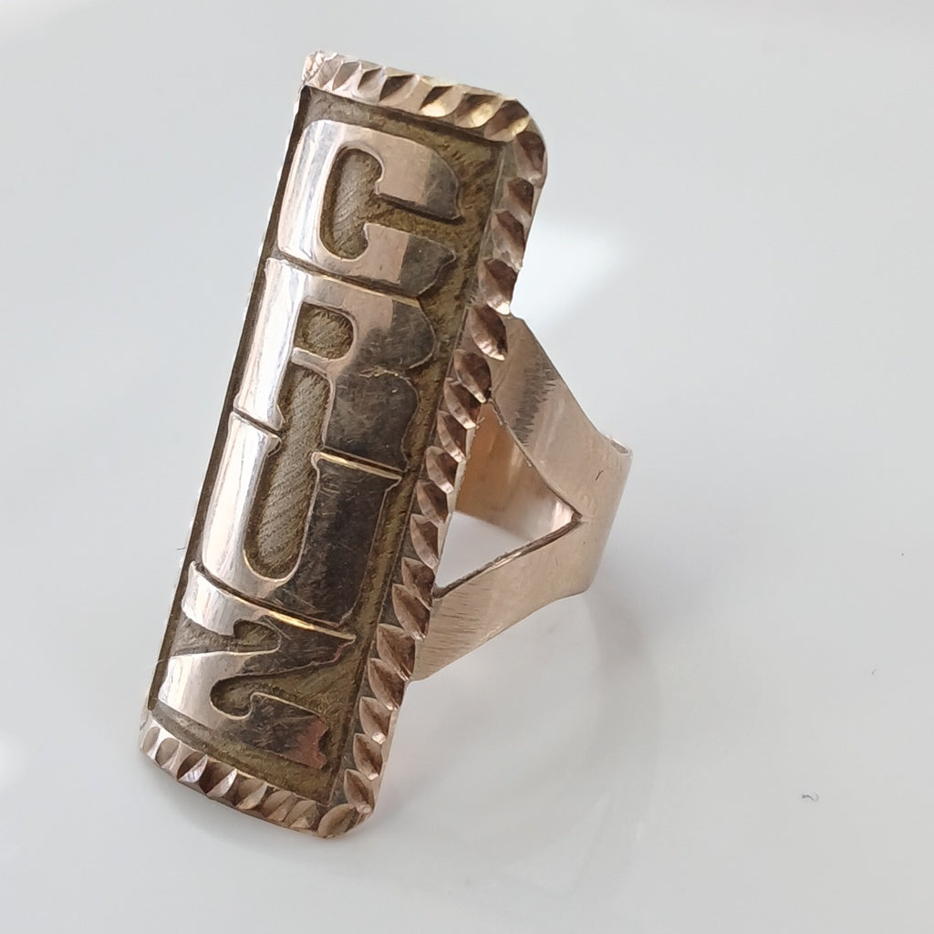ANILLO. ORO. 8 K 4.1 GRMS (SEMINUEVO)