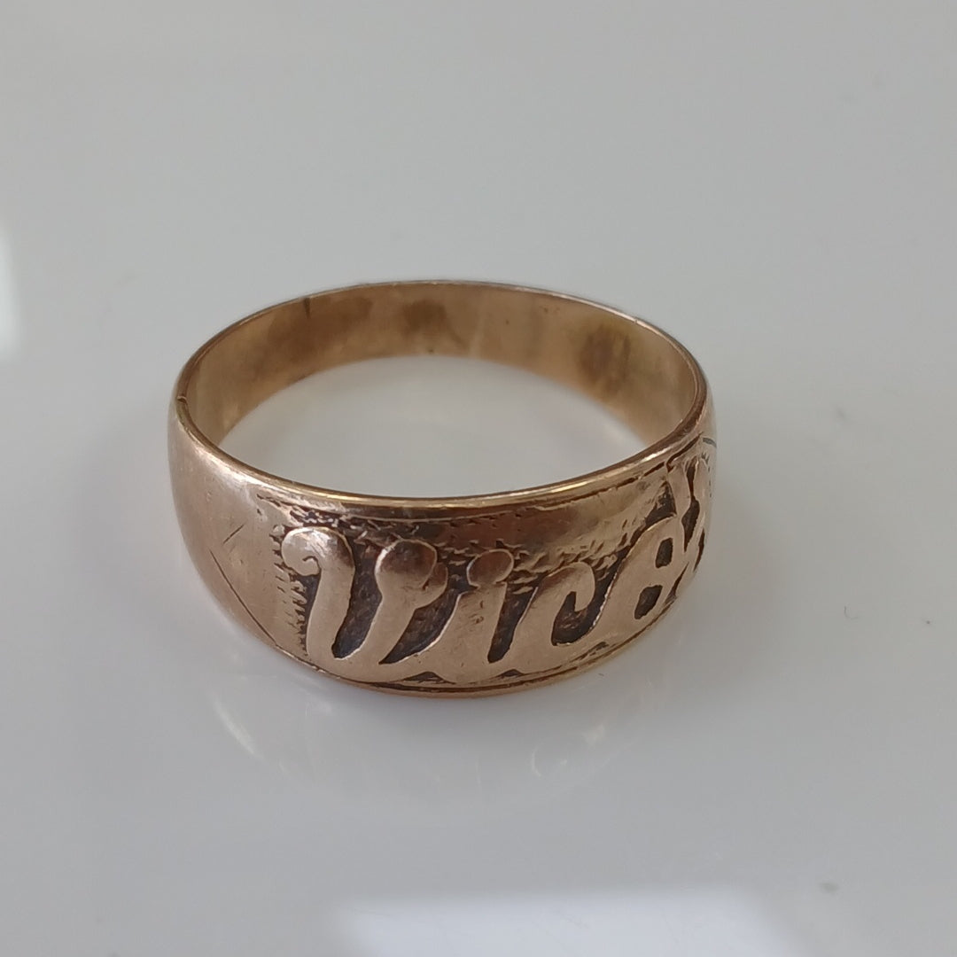 ANILLO ORO 8 K 6,50 GRMS (SEMINUEVO)