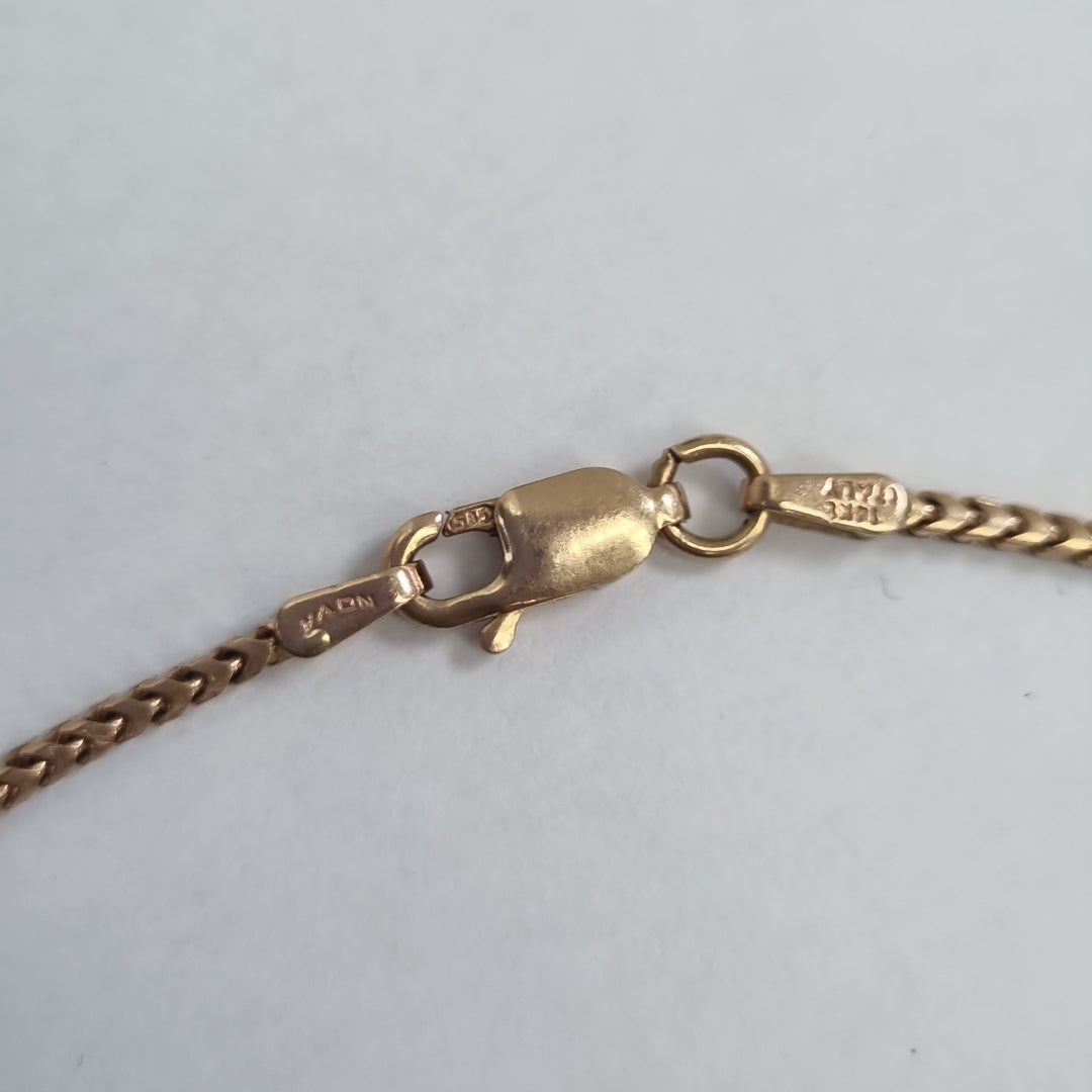 CADENA ORO 14 K 8,70 GRMS (SEMINUEVO)