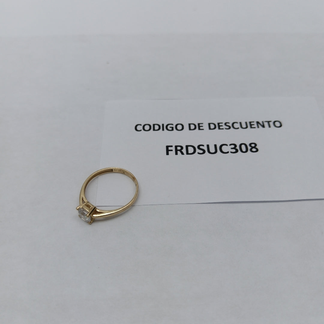 SOLITARIO ORO 14 K 1,50 GRMS (SEMINUEVO)