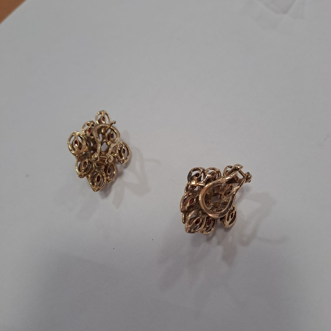 ARETES PAR ORO 14 K 15,00 GRMS (SEMINUEVO)