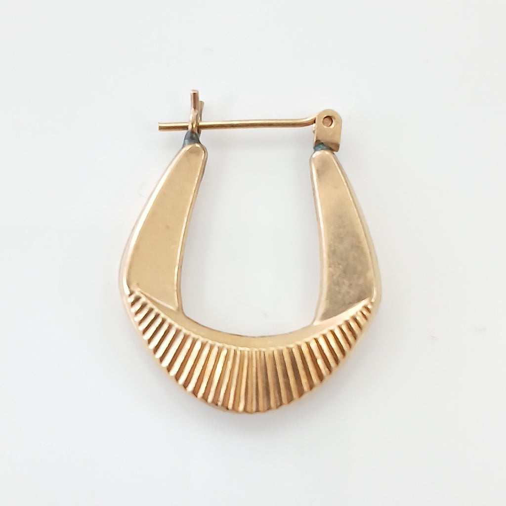 ARETES PAR ORO 14 K 2,00 GRMS (SEMINUEVO)