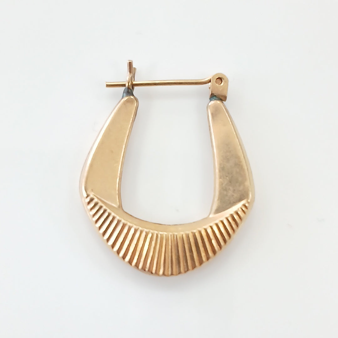 ARETES PAR ORO 14 K 2,00 GRMS (SEMINUEVO)