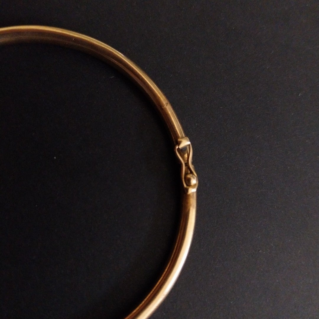 PULSERA RIGIDA ORO 18 K 8,40 GRMS (SEMINUEVO)