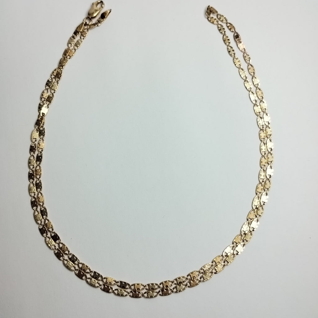 CADENA ORO COMBINADO 10 K 5,90 GRMS (SEMINUEVO)