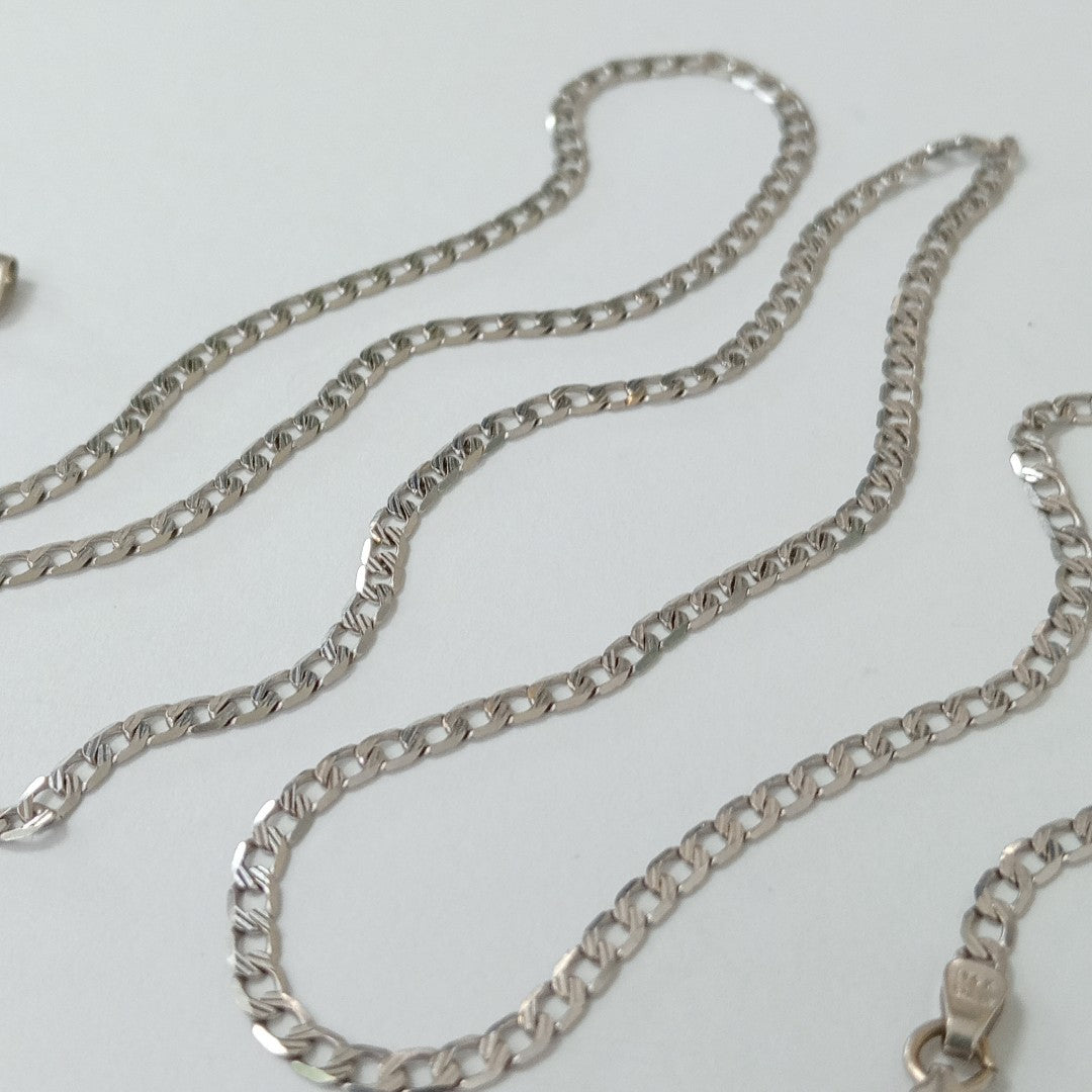 CADENA ORO BLANCO 14 K 4,50 GRMS (SEMINUEVO)