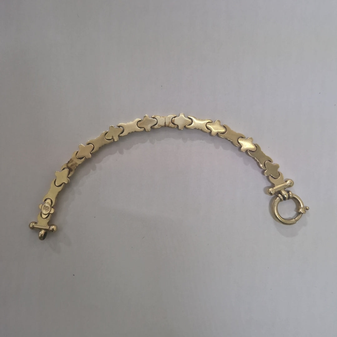 PULSERA. ORO. 14 K 12.4 GRMS (SEMINUEVO)