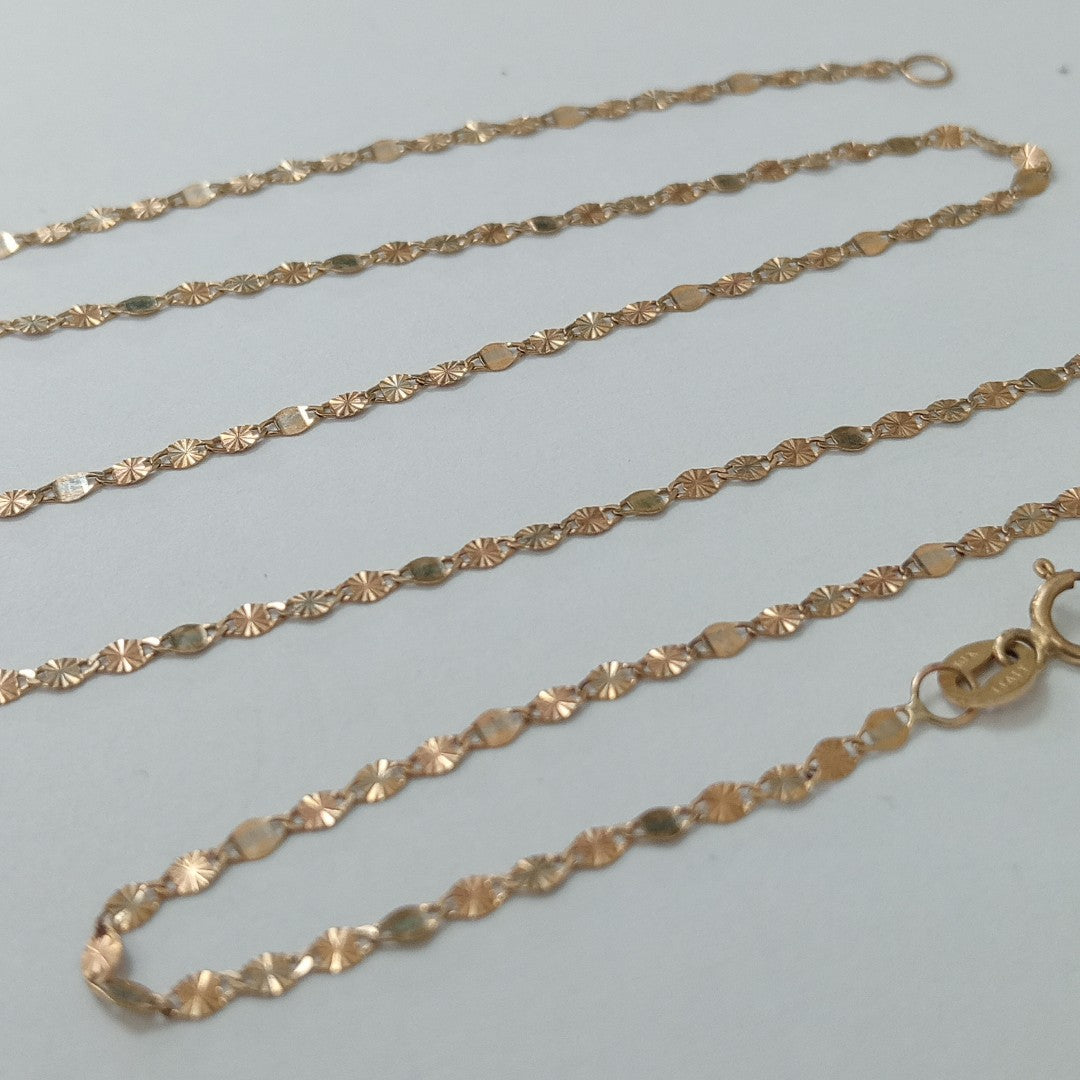 CADENA ORO 10 K 1,10 GRMS (SEMINUEVO)