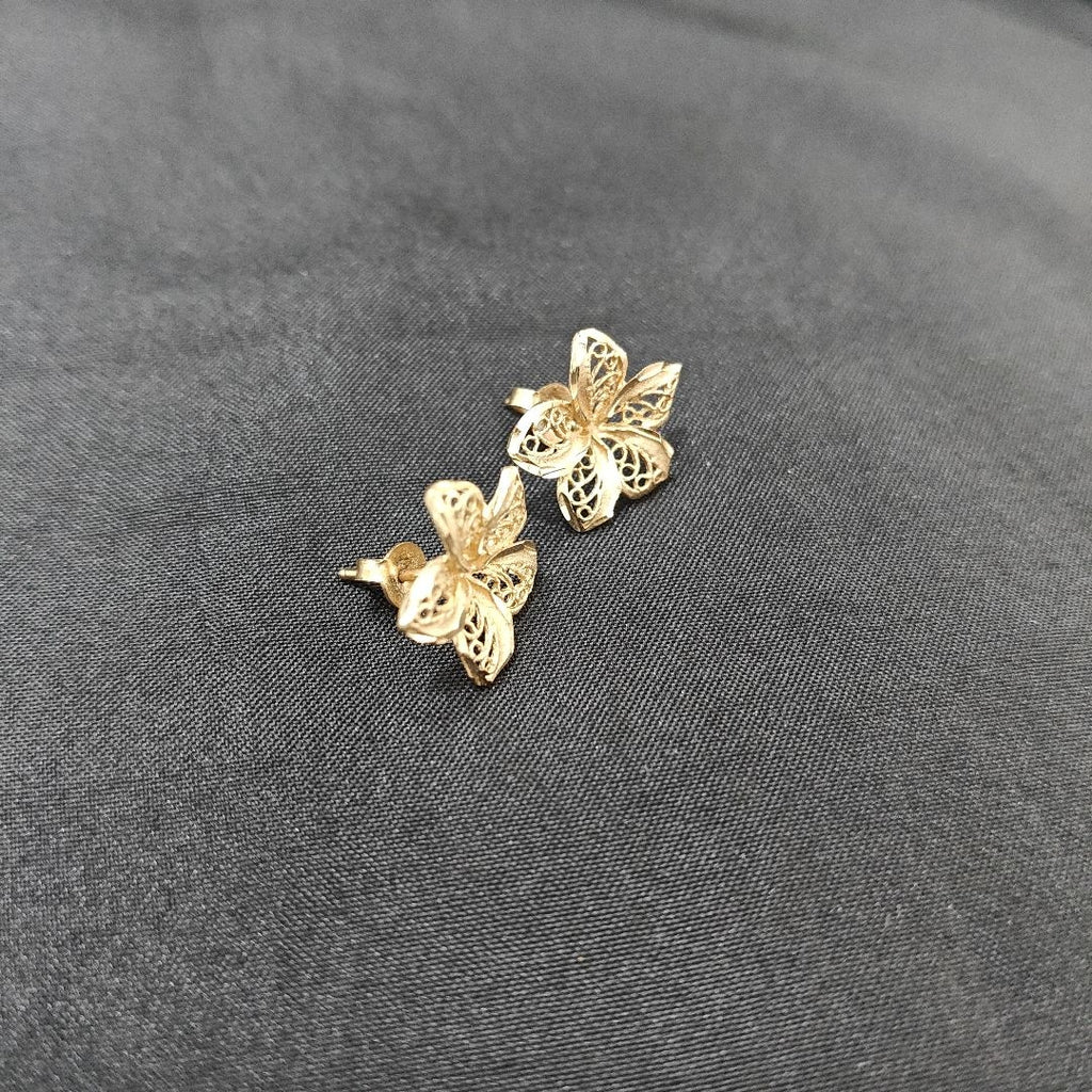 ARETES PAR ORO 14 K 2,00 GRMS (SEMINUEVO)