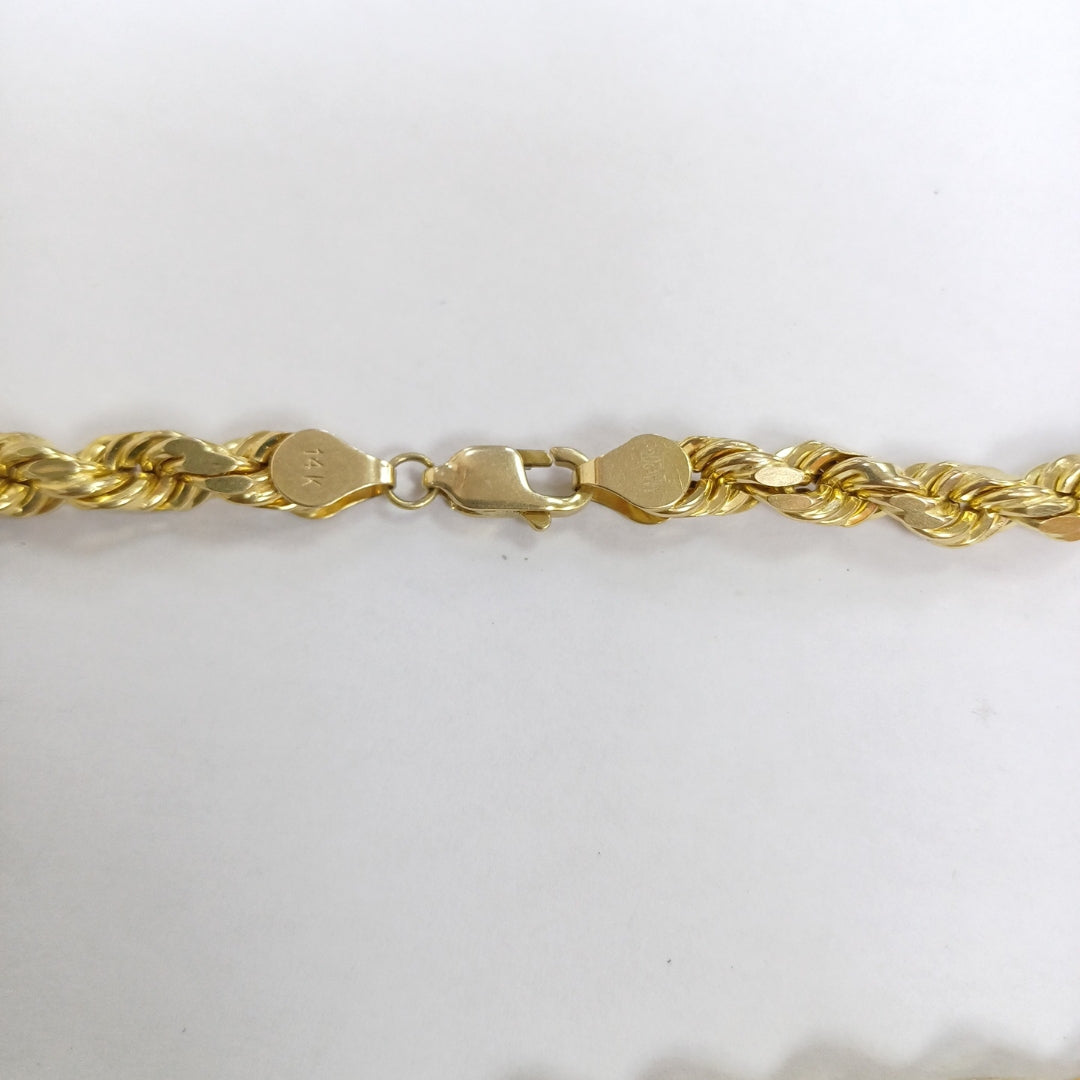CADENA. ORO. 14 K 43.4 GRMS (SEMINUEVO)