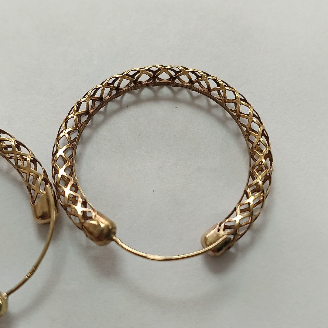 ARRACADAS PAR. ORO. 14 K 2.2 GRMS (SEMINUEVO)
