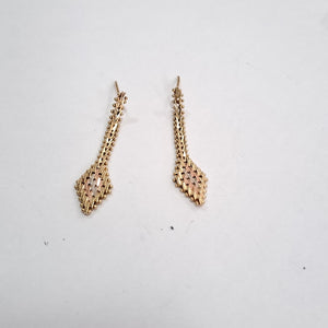 ARETES PAR ORO 14 K 3,60 GRMS (SEMINUEVO)