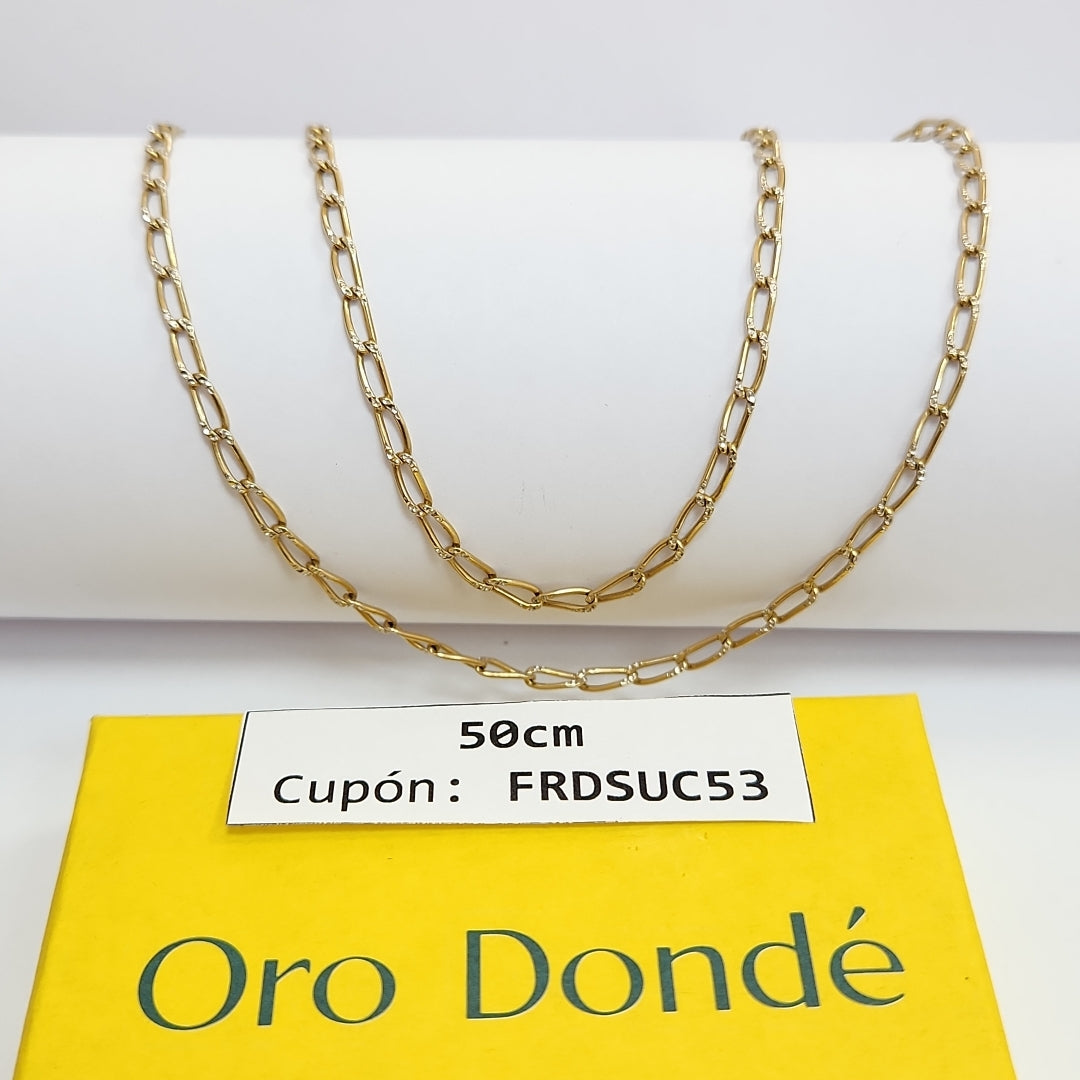 CADENA. ORO. 14 K 8.2 GRMS (SEMINUEVO)