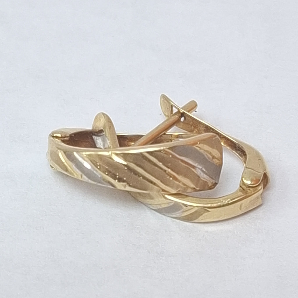 ARETES PAR ORO 14 K 1,30 GRMS (SEMINUEVO)