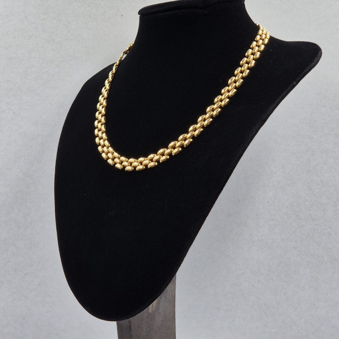GARGANTILLA. ORO. 14 K 29 GRMS (SEMINUEVO)