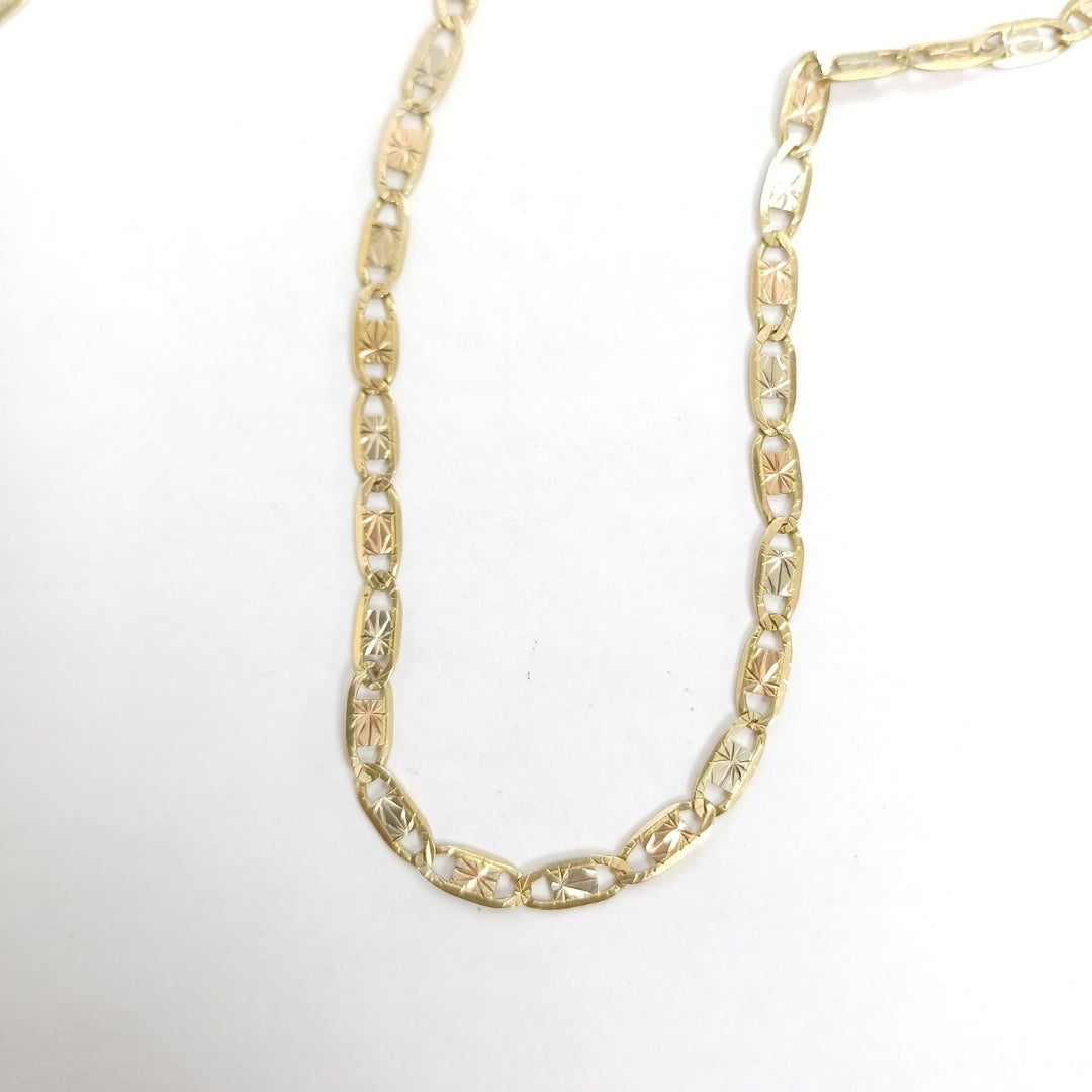 CADENA ORO,RODIADO 10 K 7,90 GRMS (SEMINUEVO)