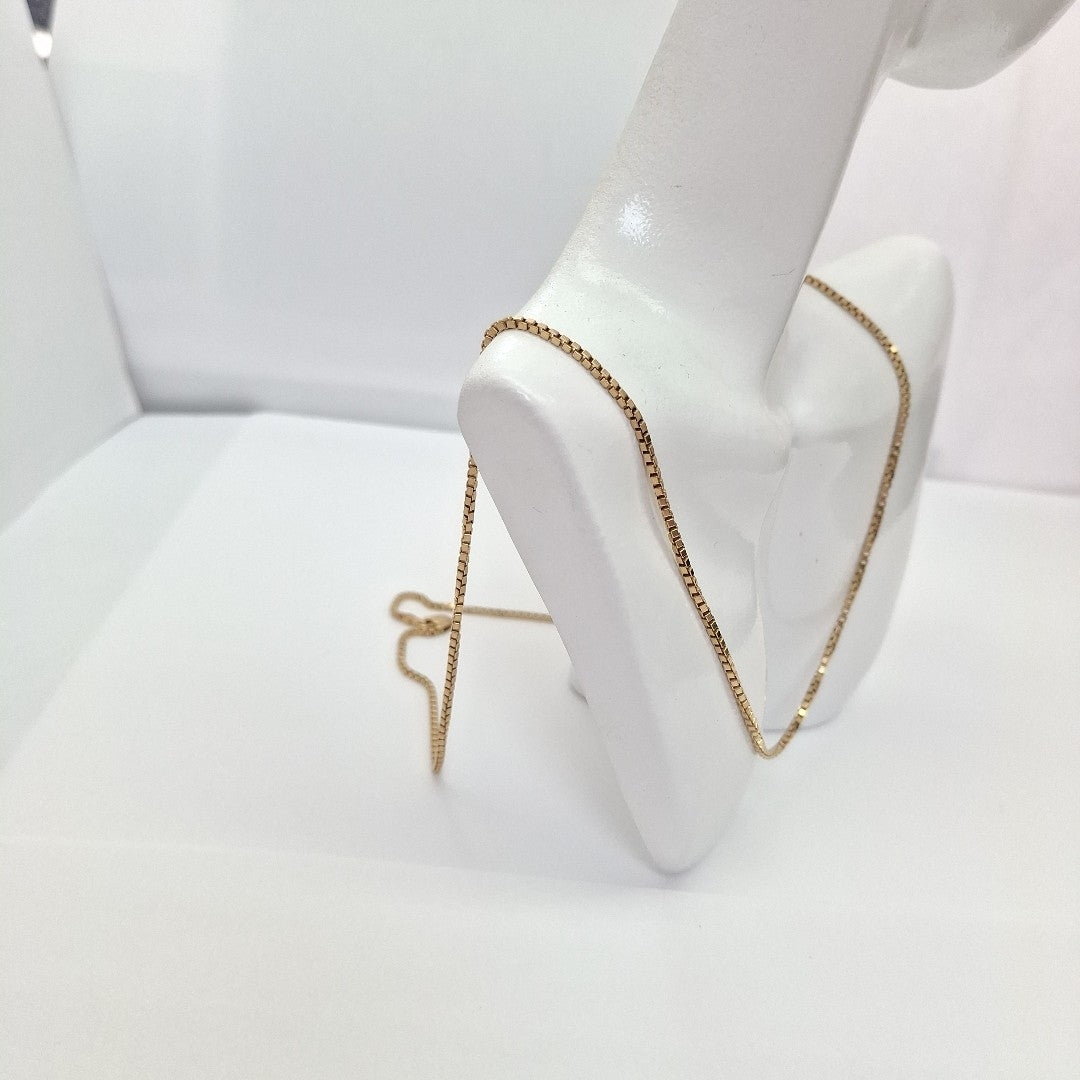 CADENA. ORO. 14 K 7.8 GRMS (SEMINUEVO)