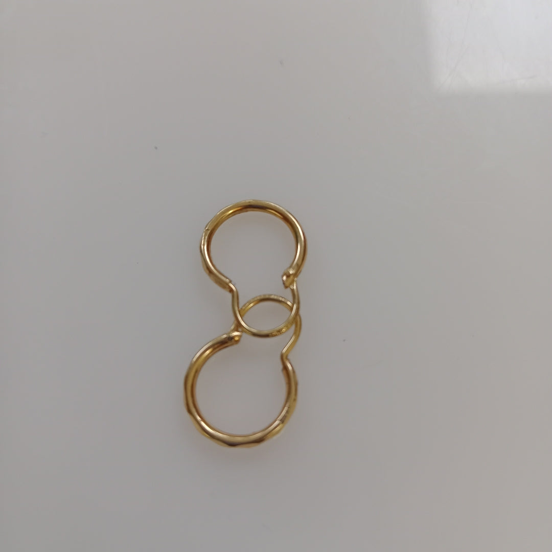 ARRACADAS PAR. ORO. 14 K 0.6 GRMS (SEMINUEVO)