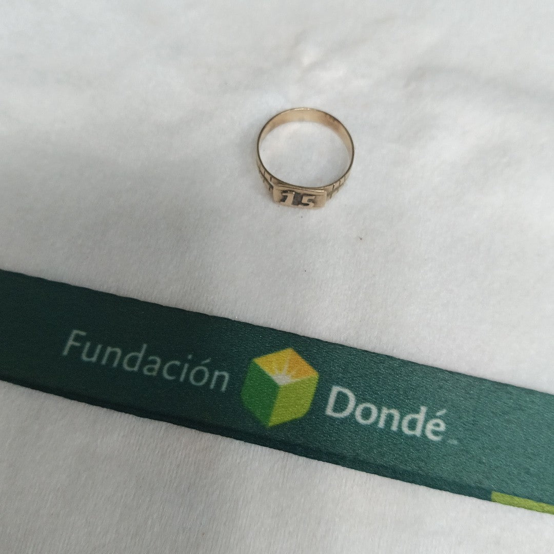 ANILLITO ORO 10 K 1,90 GRMS (SEMINUEVO)