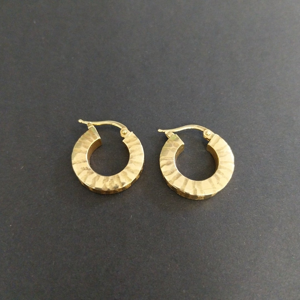 ARETES PAR ORO 14 K 3,20 GRMS (SEMINUEVO)