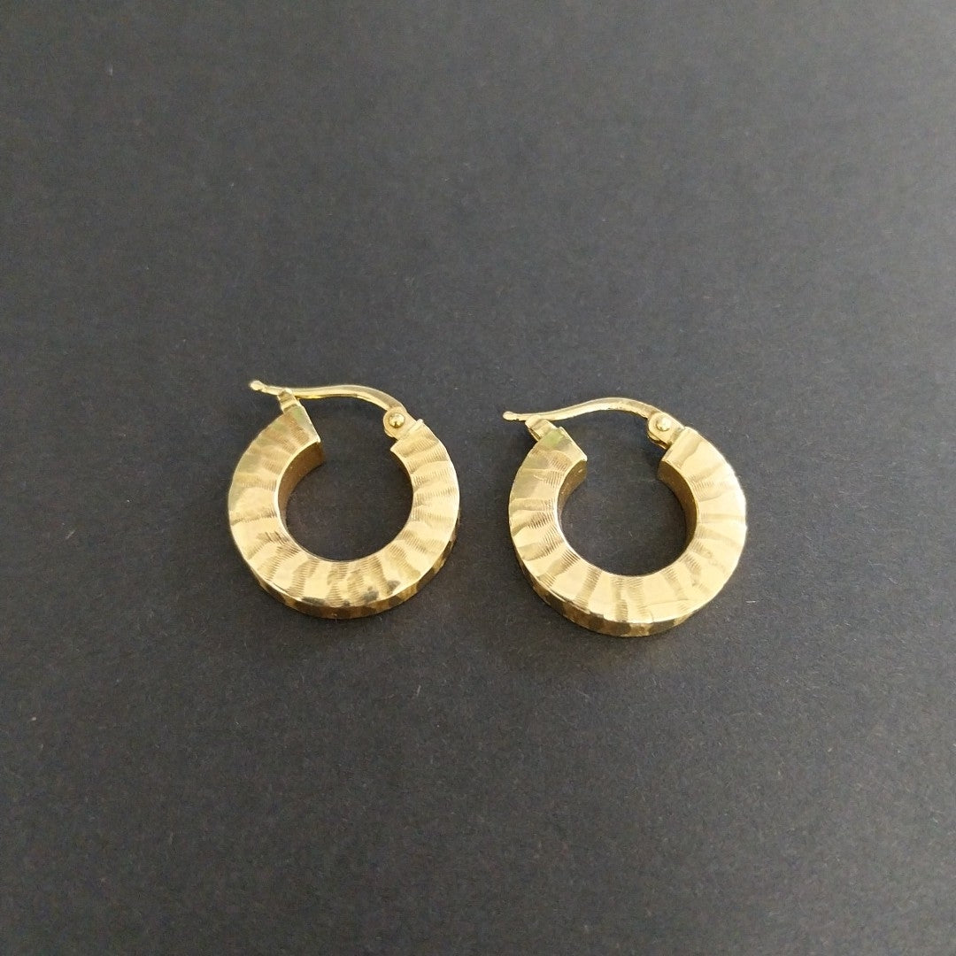 ARETES PAR ORO 14 K 3,20 GRMS (SEMINUEVO)