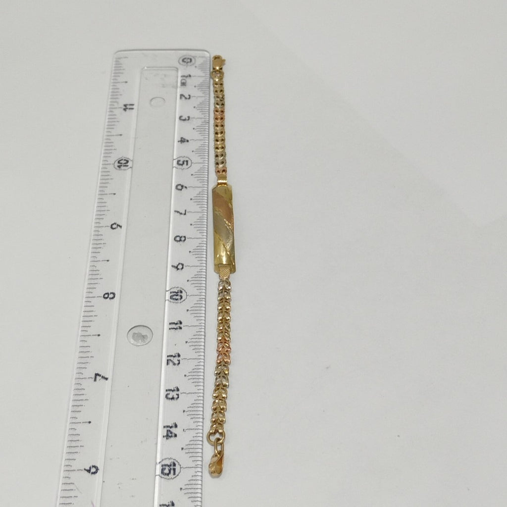ESCLAVA ORO,ORO COMBINADO 10 K 2,50 GRMS (SEMINUEVO)